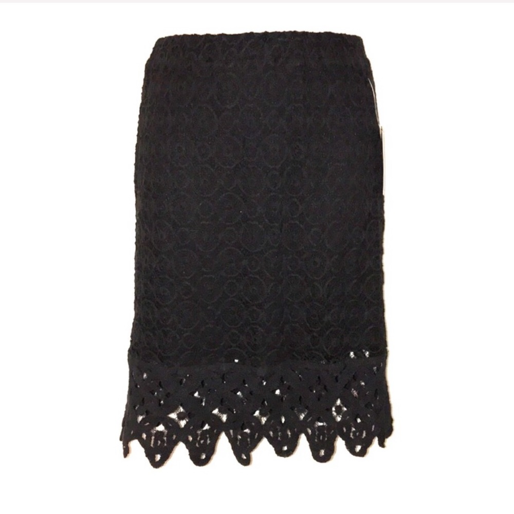Anthropologie LIV Los Angeles Lace Skirt Small